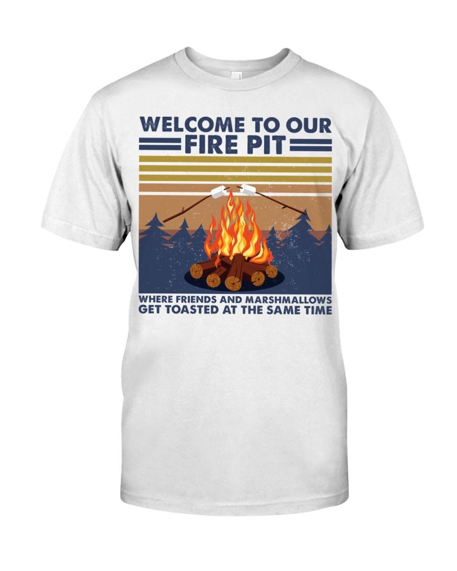 Fire Pit T Shirt Hoodie Ladies, Welcome To The Fire Pit